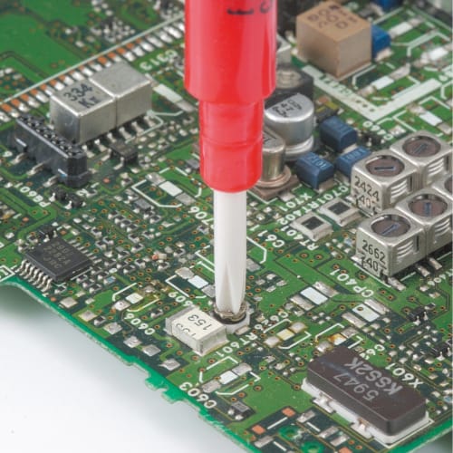 ENGINEER Ceramic Adjustment Screwdriver DA-51-0.4 x 0.9/-0.4 x 1.8mm, Black