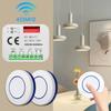RF 300-868MHz Wireless Remote Control Light Switch AC/DC 9-30V Relay Receiver Mini Round Button Wall Panel Switch For LED Lamp