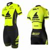 Cycling Clothing Roller Skating Suit Cushionless Swimming Jumpsuit Short-sleeved Ski