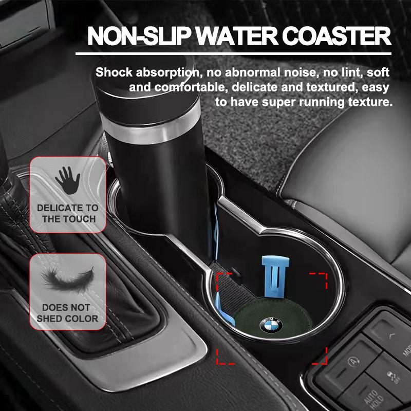 Car Cup Holder Coaster Non-Slip Anti-Dust Mat Accessories For BMW 2 Series F22 F23 F45 F46 F87 F44