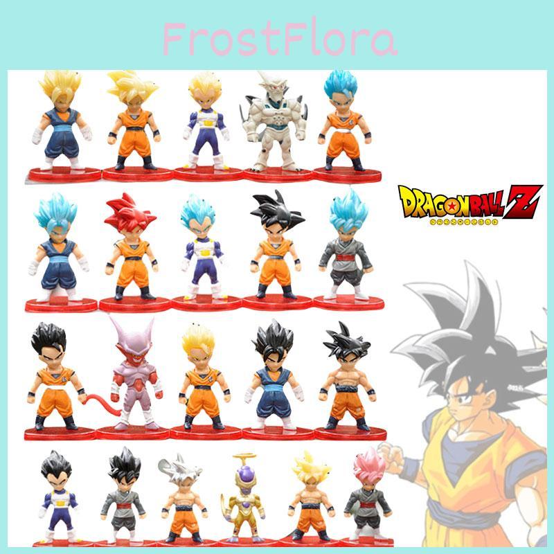 Dragon Ball Son Goku Figure Model Toy 7-7.5cm Plastic Collectible