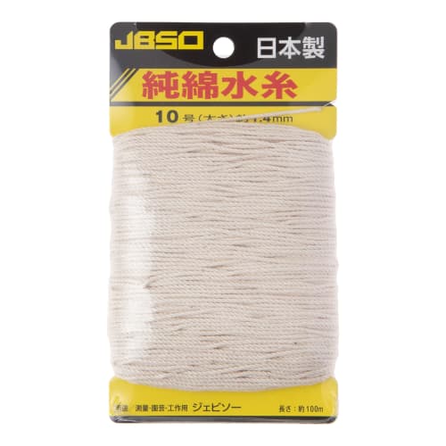 JBSO Pure Cotton Water Thread, Size 10, 100m, Pack of 10
