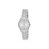 Casio Standard Series Classic Pointer Fashion Retro Minimalist Waterproof Quartz Movement Stainless Steel Strap Women watches White LTP-V005D-7B