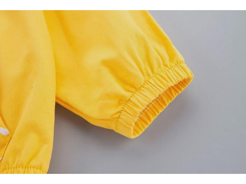 Kids' 2023 Korean Style Hooded Sweatshirts: Spring/Autumn Long-Sleeve Cartoon Three-Piece Set