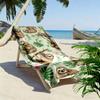 Sloths Print Beach Towel, Large Soft Quick Dry Towel for Beach Camping Swimming