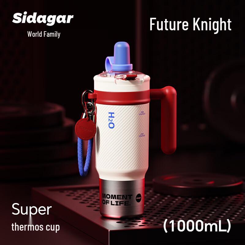 Large Capacity Vacuum Insulated Straw Tumbler
