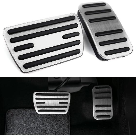 CKE Compatible With Honda Civic CRV Odyssey Pilot Passport Ridgeline Ight Accessories Sporty Car Pedals Foot Pedal Covers Brake And Accelerator Pedal