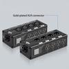 Heavy Duty 4 Way XLR Over Cat5 Balun For Interferences Resistant Auditory Applications