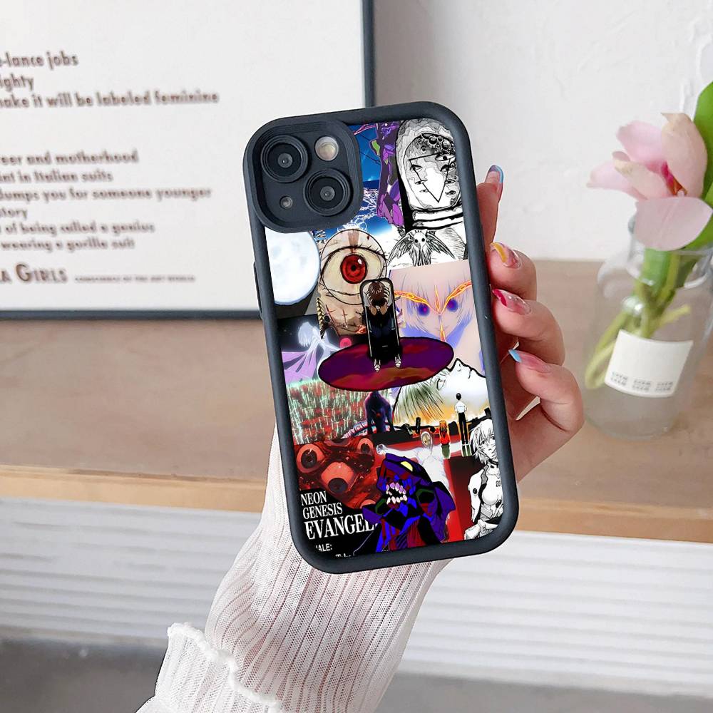 N-Neon G-Genesis E-Evangelion Phone Case For IPhone 17 16 15 14 13 Pro Max Plus 12 11 Cover