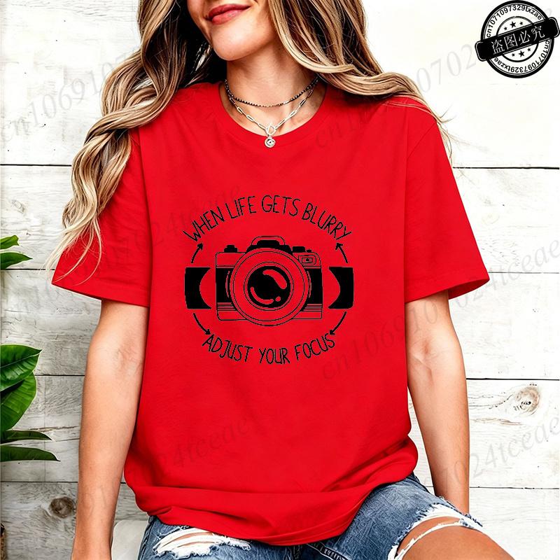 Funny Photographer Shirt,Camera TShirt,Photograph Lover T Shirt,Photography Shirts,Summer Fashion Women T-Shirts Travel Tops