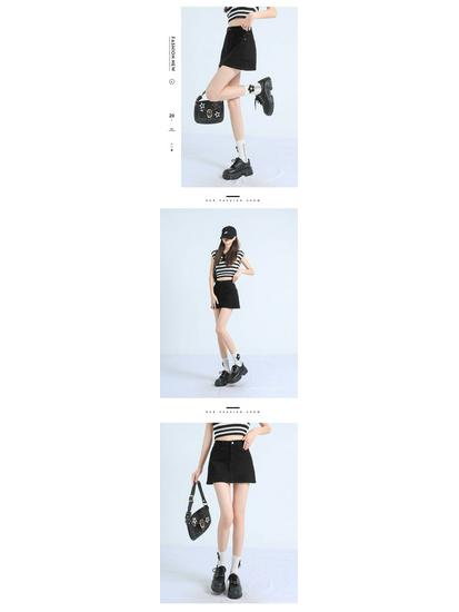 Women's Denim Mini Skirts