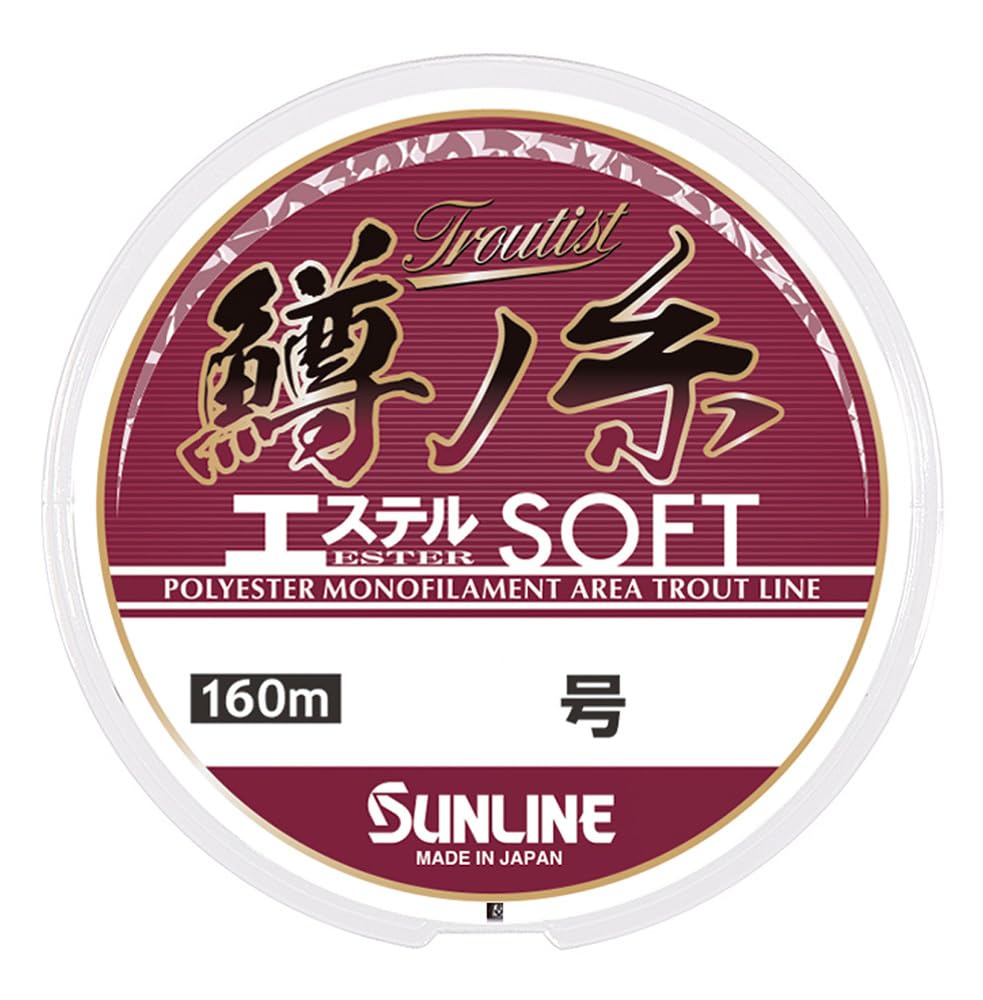 

SUNLINE Troutist Нить для ловли форели Ester Soft Advantage Clear 160m Нет. 0,4