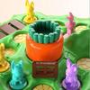 Cartoon Rabbit Interactive Defend Game Multicolor Challenge Game Interactive Toy  Party Games