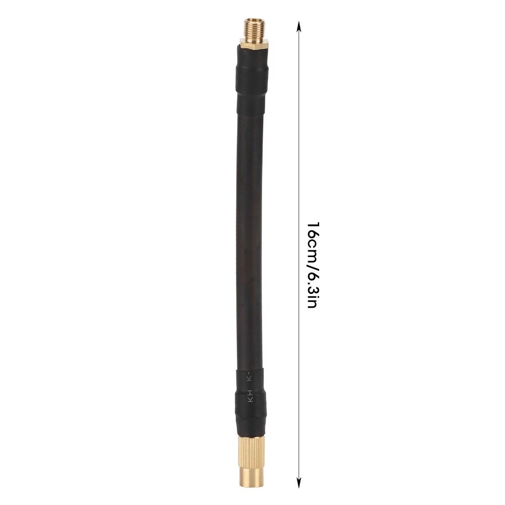 Black Color Air Pump Tube Copper Rubber Inflator Hose Adapter for Xiaomi Electric Inflator