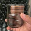 Qitai Transparent Glass Kung Fu Tea Cup