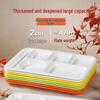 A5 Food-Grade Melamine Divided Fast Food Tray