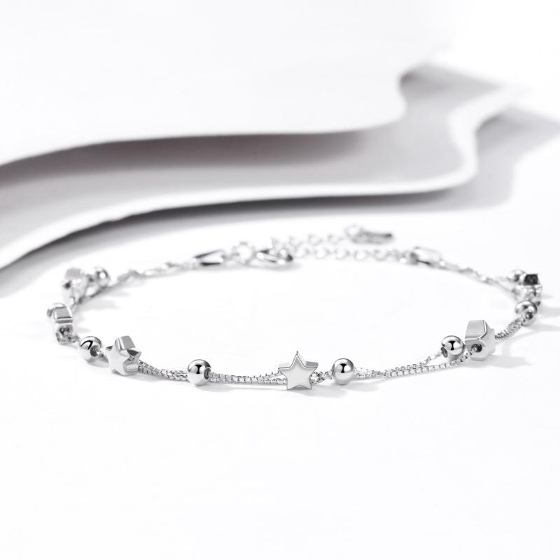 

Браслет Маленькая Звезда Женский Корейская Версия Мода Двухслойный Пятиконечная Звезда Ювелирные Изделия Легкая Роскошь Универсальный Звезда Инс Ювелирные Изделия