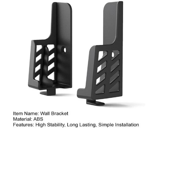 1 conjunto de suporte de estabilidade de parede, suporte de alta carga, forte, slot duplo, suporte para tablet e telefone
