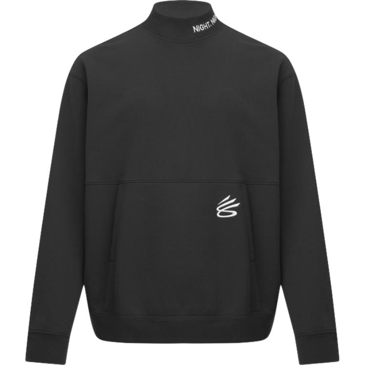 Under Armour Curry Half High Neck Sports Fashion Long Sleeve T-Shirt Men Tops 6012756-001