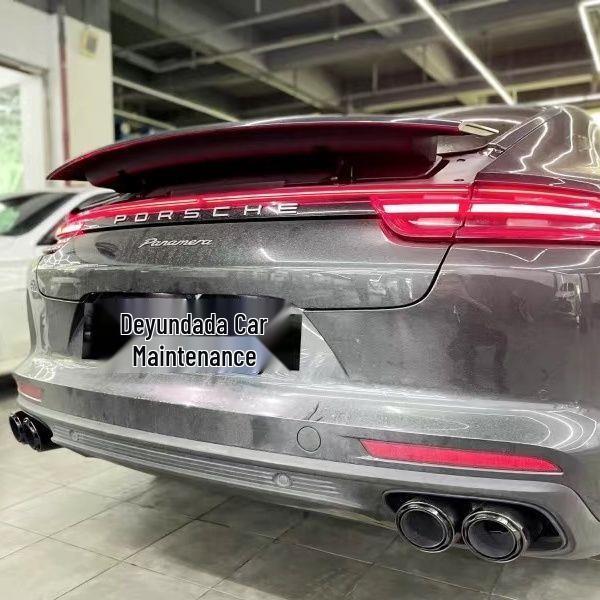 Porsche Panamera Quad Exhaust Tips for 2017-2023 Models