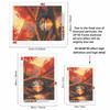 5D Diamond Painting Kit Autumn Bridge Sunset Scenery Full Drill Canvas Art DIY Rhinestone Craft for Modern Wall Decor