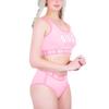 Unisex Bralette Set To Sissy Cotton Camisole and Size L [LittleForBig] 2-Piece [Welcome World] Panties, Pink,