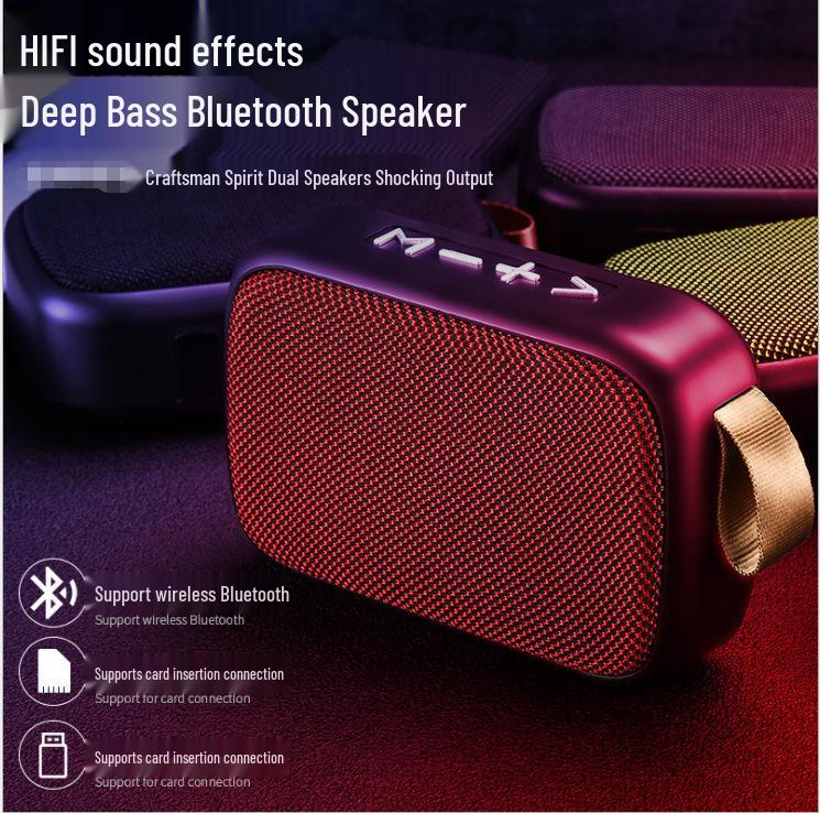 G2 Bluetooth Drahtloser Stoff Outdoor Sportlautsprecher mit Kartensteckplatz