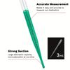 100Pcs/Lot Disposable 1-3ml Plastic Eye Dropper Transfer Graduated Pipettes for DIY Epoxy Resin Silicone Mold Jewelry Making Too Accessory
