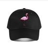 Rosa Flamingo Harz Wohnkultur Statue Baseballkappe Mode Unisex Sonnenhut Damen Outdoor Sport Snapback Kappe