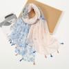 Thin Ethnic Style Photography Travel Art Retro Cotton Linen Scarf Women's Summer Multifunctional Sun Shading Protection Shawl