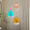 Wall Art MDF Wooden Hanging for Living Room | Bedroom | Home Decor | Office | Gift | Quotes Items House Decoration