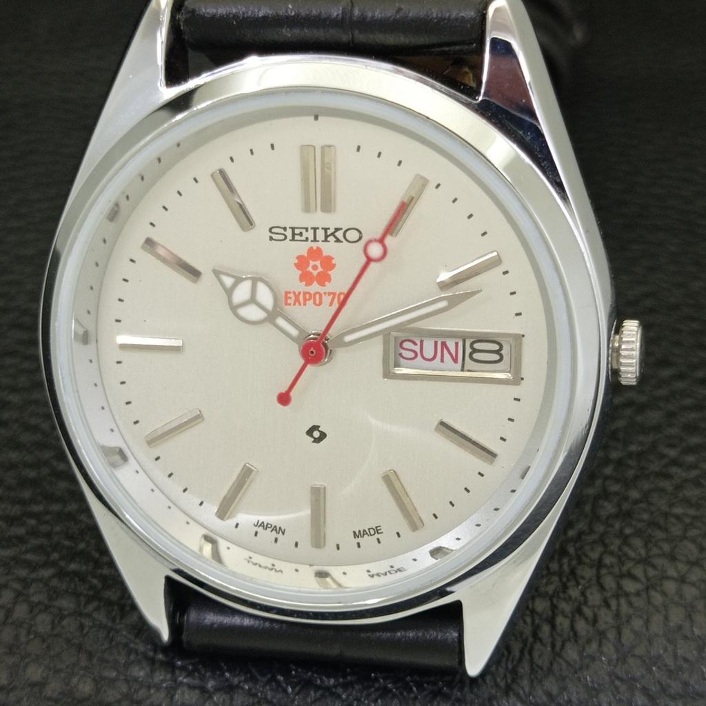 VINTAGE REFURBISHED SEIKO EXPO 70 AUTOMATIC 6309A JAPAN MENS WATCH A441921-9