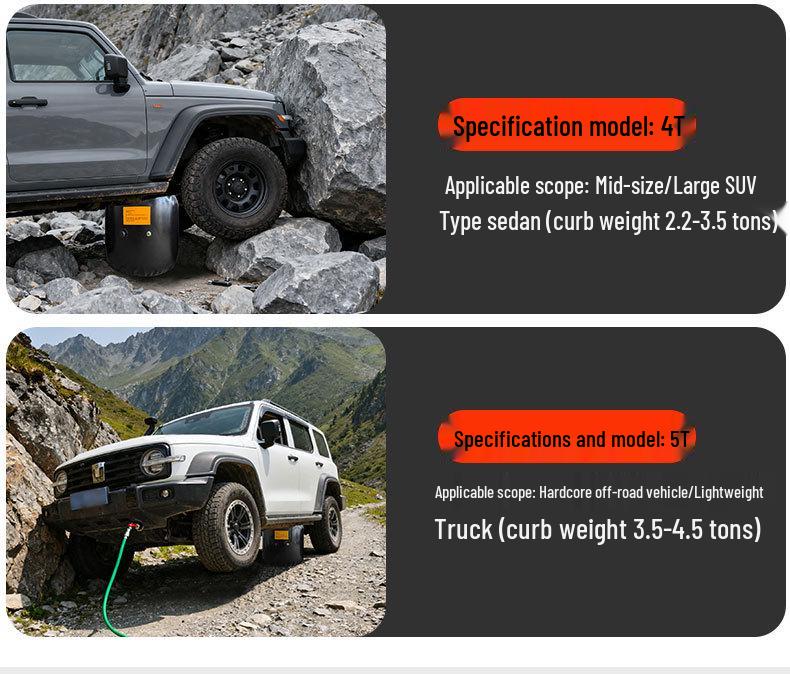Inflatable Off-Road Airbag Jack - 3T/4T/5T Capacity for Auto Rescue and Repair
