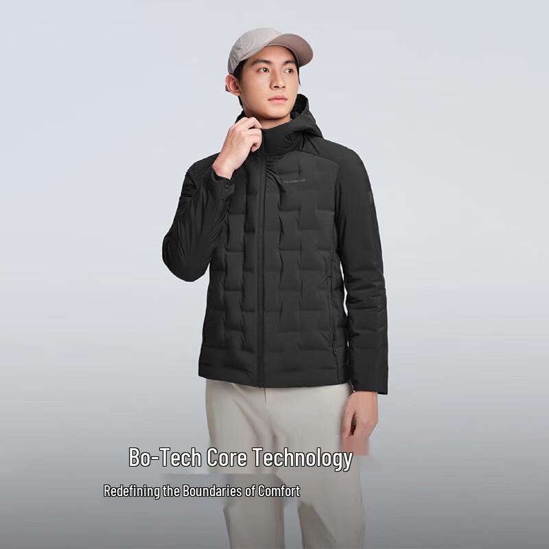 Bosideng B250136703 Commuter Hooded Lightweight Down Jacket