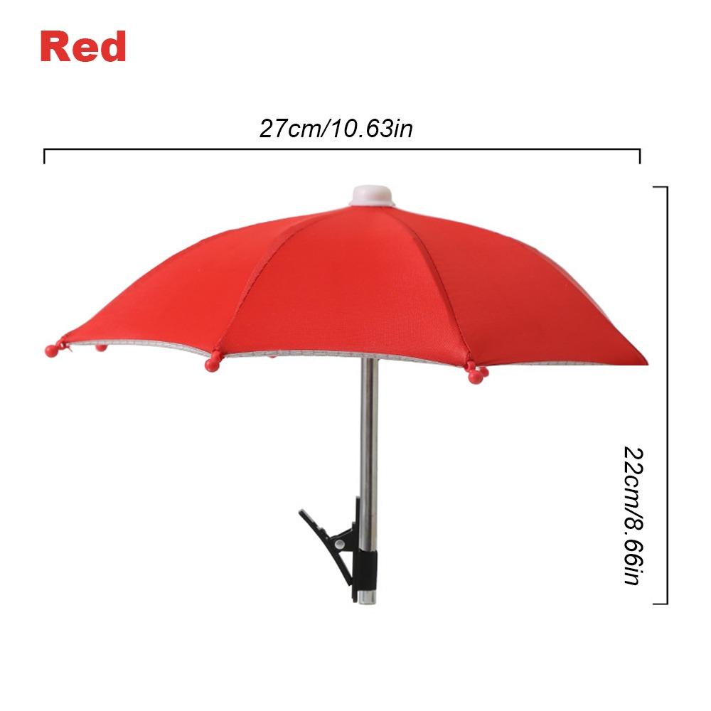 Anti-Glare Phone Umbrella Holder With Clip Phone Fixed Clip  Electric Vehicle