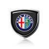 1Pcs 3D Metal Auto Door Shield Emblem Car Body Badge Sticker Styling for Alfa Romeo Giulia Giulietta MiTo Stelvio Tonale 4C 8C Disco Volante Gloria
