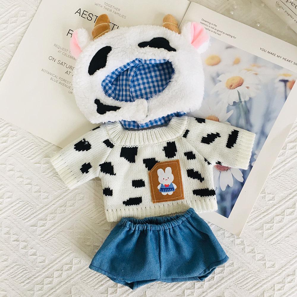 Medium 30cm Handmade Doll Clothes for Jointed Bear - S Size Belle Lulu Outfit Gift for Girls