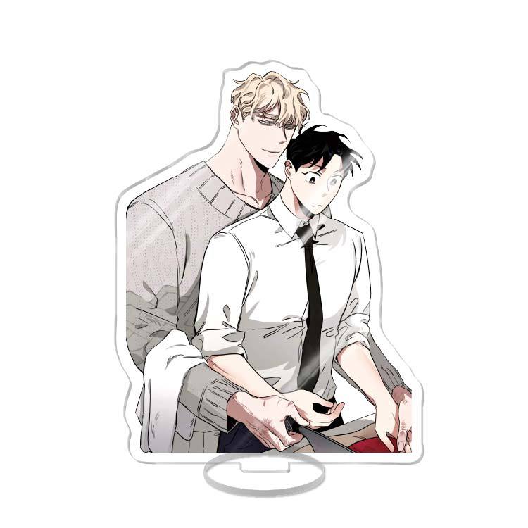 Roses And Champagne Korean Anime Peripherals Zheng Yiyuan Acrylic Stands Collectible Desk Ornaments Creative Birthday Gifts Toy