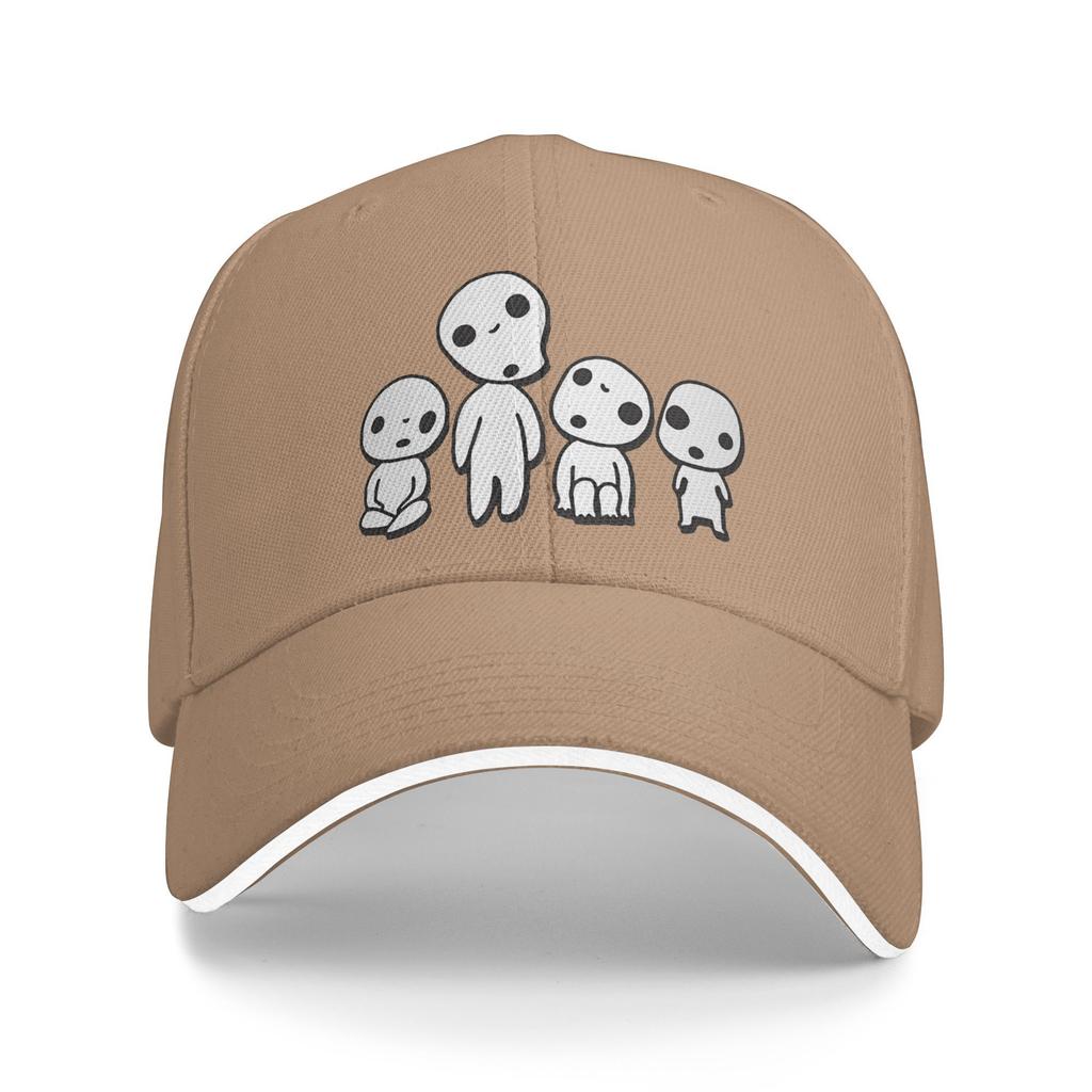 Unisex Women Kodama princess mononoke  Hat Trendy Baseball Cap  Trucker Hat Golf Headewear Adjustable Fit