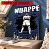 Mbappe 5D Diy Diamond Painting Round Diamond Diy Frameless Holiday Artwork Suitable For Home Office Wall Decoration