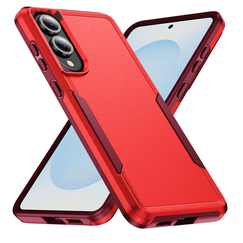 Suitable for Samsung S25 Trailblazer Flat Anti Fall Cases Galaxy A56 Fingerprint Mobile Phone Protection Case
