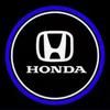2PCS for Honda Accord CR-Z Crosstour Spirior Elysion Odyssey Led Car Door Logo Shadow Projector Welcome Lamps Car Accessories aig256