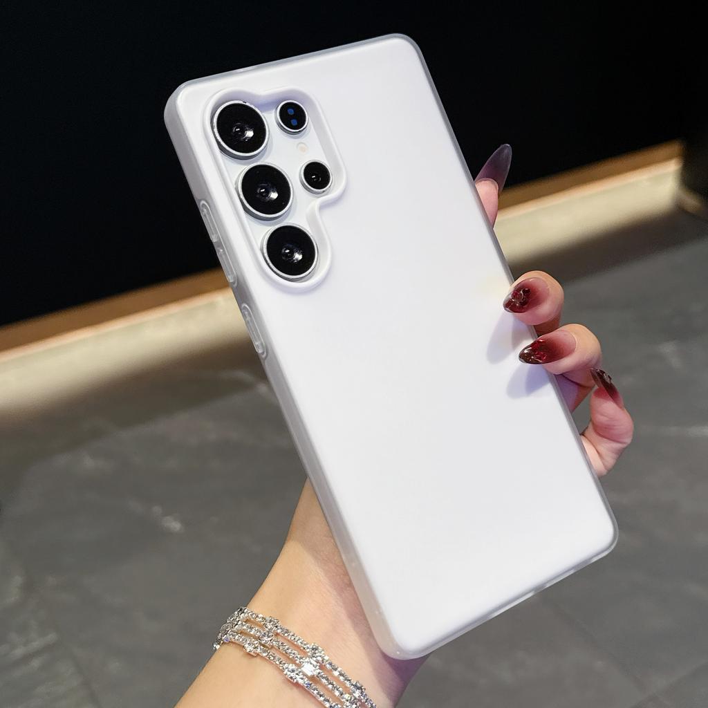 2-in-1 Candy Color Matte Jelly Hard Phone Case For Samsung S25 S24 S23 S22 Ultra Plus S25FE S24FE S23FE S21FE Shockproof Cover