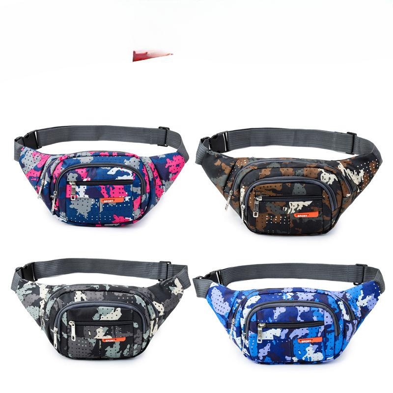 New Niche Men's Messenger Bag Fashion Spring and Summer Multi Functional Chest Bag Fitness Outdoor Sports Mobile Phone Purse Woman