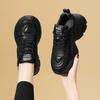 Sneakers, women's shoes, spring and autumn, new single shoes, platform inside, heightened women's casual dad shoes