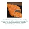 PU Simulation Croissant Bread Exquisite Artificial Bread Fake Soda Bread  Window Display Decor