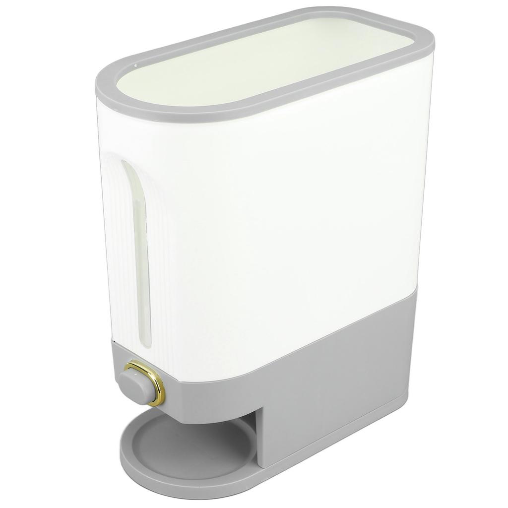 Reisspender Transparent Versiegelt Drucktyp Getreidelagerbox Reisaufbewahrungsbehälter für die Küche