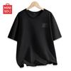 MINISO Men's Pure Cotton Loose Fit Short Sleeve T-Shirt