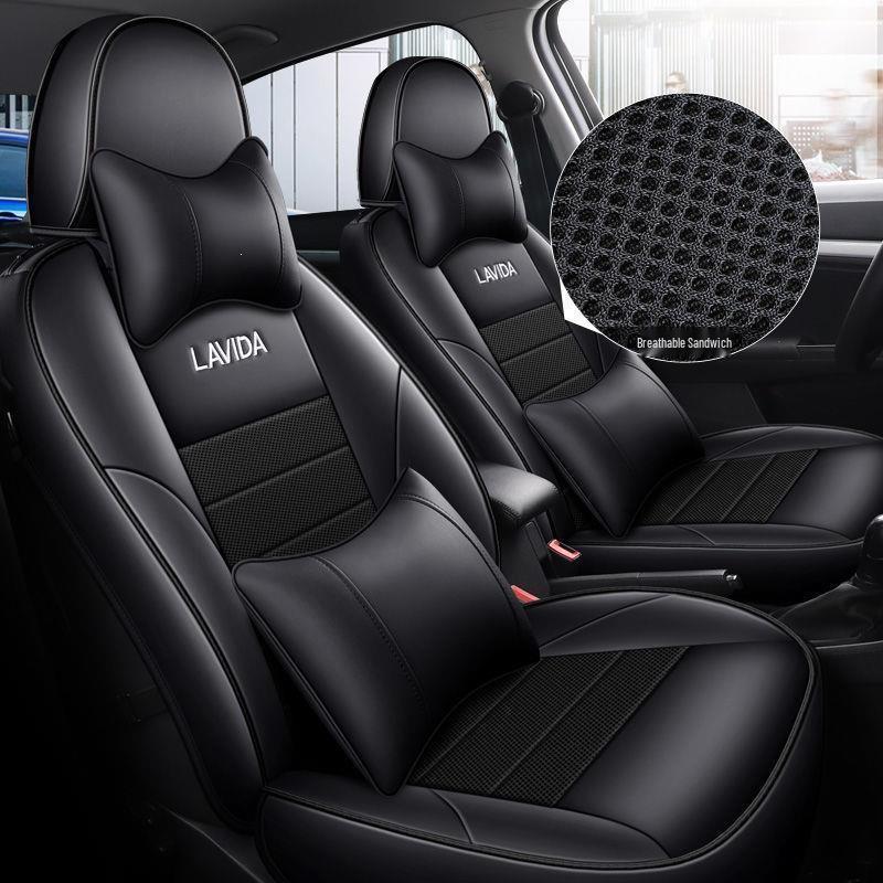 Coprisedili a Copertura Totale per Volkswagen Lavida: Vestibilità Universale per Uso in Tutte le Stagioni, Compatibile con Modelli Nuovi e Vecchi (1921-22Plus)