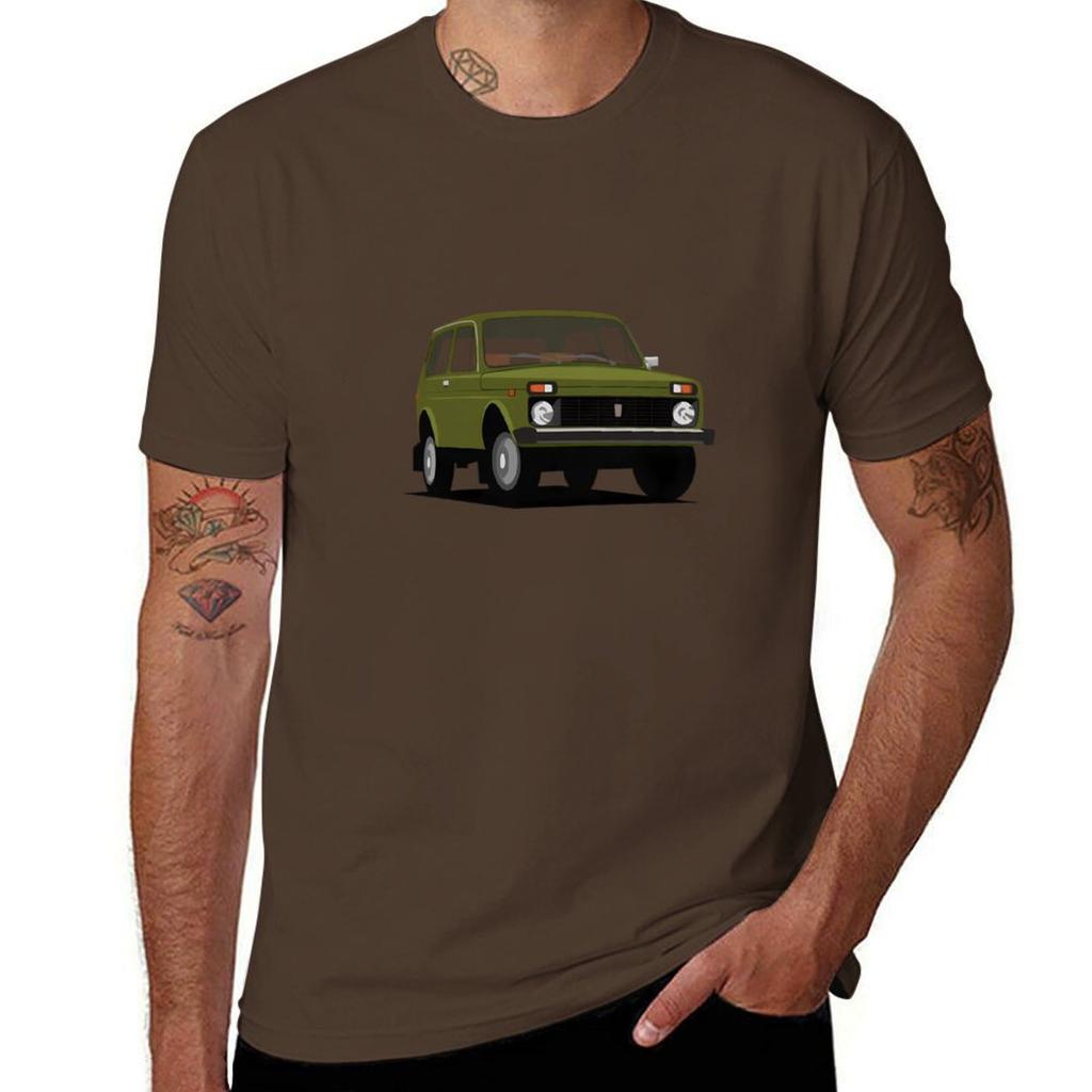 Lada Niva T TShirt Shirts Graphic Tees Heavyweights Quick Drying Cute Clothes Funny T Shirts for Unisex